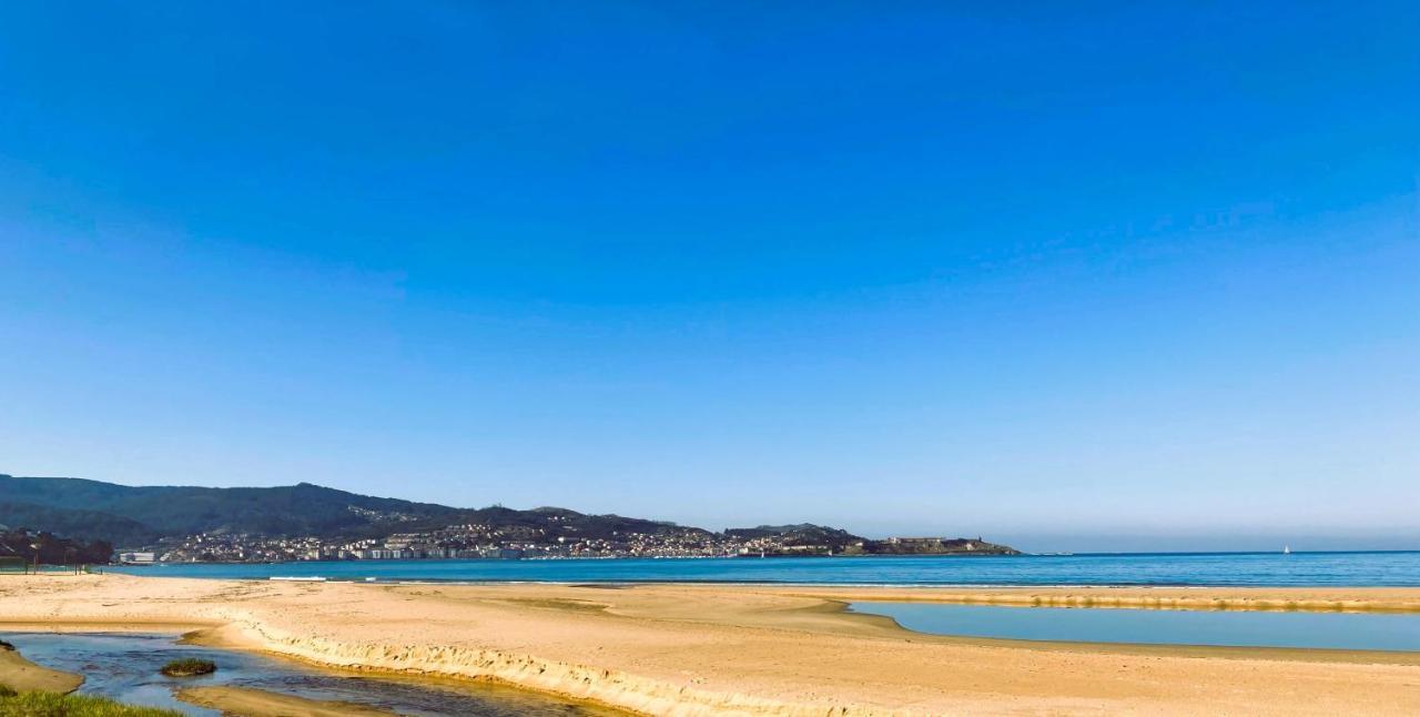 A Meiga Das Areas-Playa America! Nigrán 외부 사진
